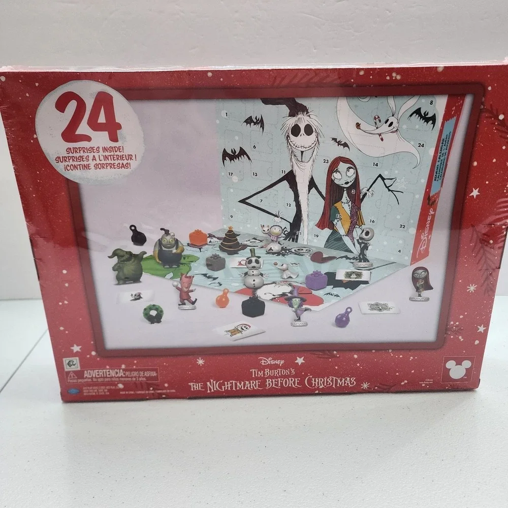 Tim Burton's The Nightmare Before Christmas Advent Calendar, 24 Surprises